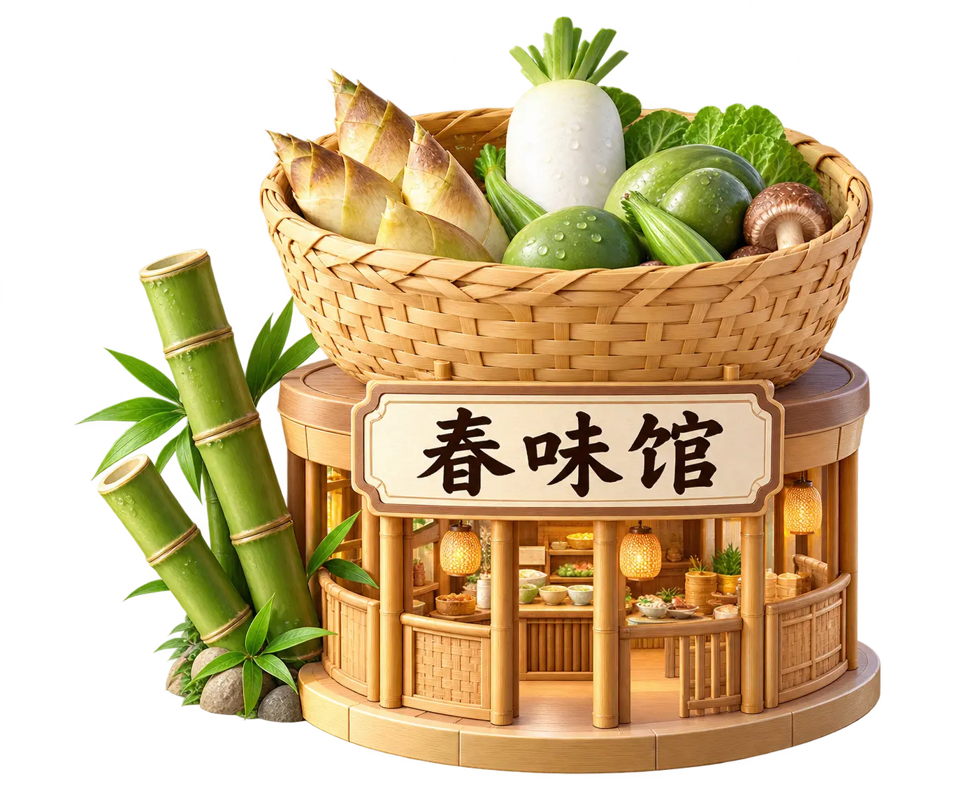 春味馆地标